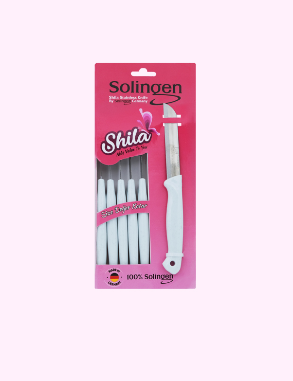 Shila Solingen Meyve Bıçağı Beyaz Renkli