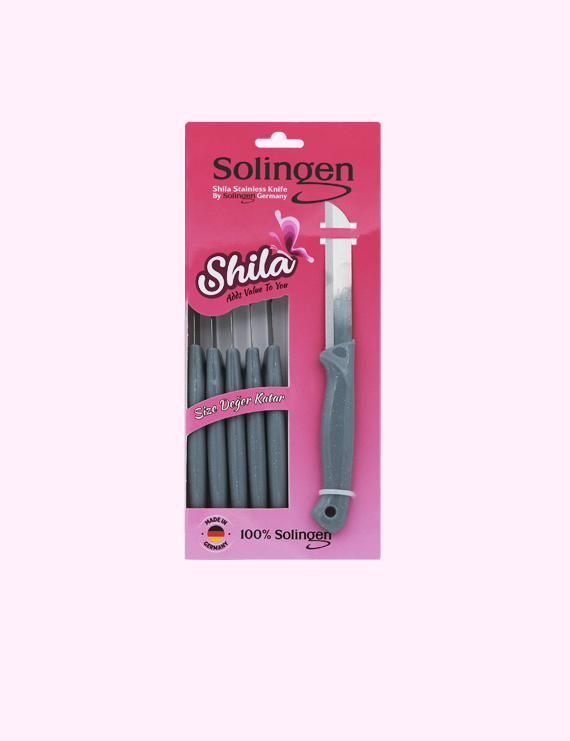 Shila Solingen Meyve Bıçağı Gri Renkli