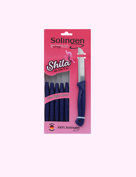 Shila Solingen Meyve Bıçağı Mor Renkli